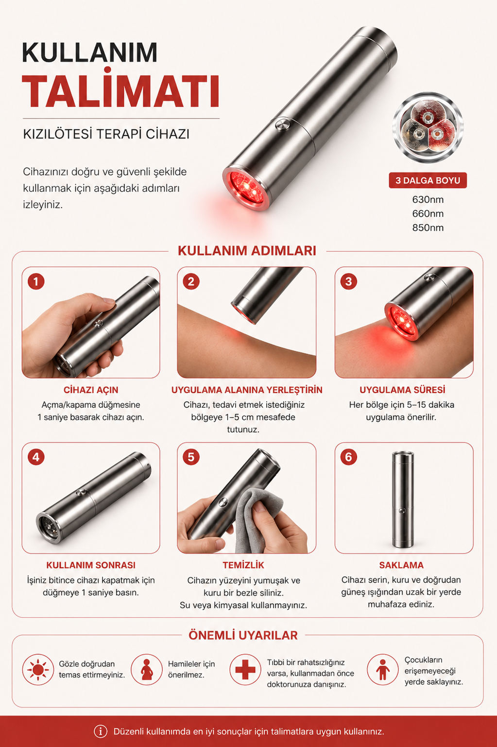 Kızılötesi Terapi Cihazı